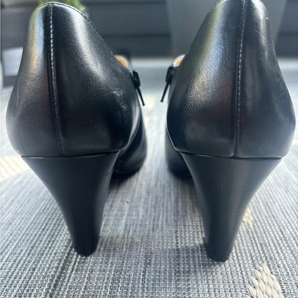 Naturalizer Black Block Heel Ankle Boot - Picture 6 of 6